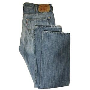 Vintage Levi Strauss XX 501 Men’s 38x34 Blue Denim Jeans Straight Button Fly 90s